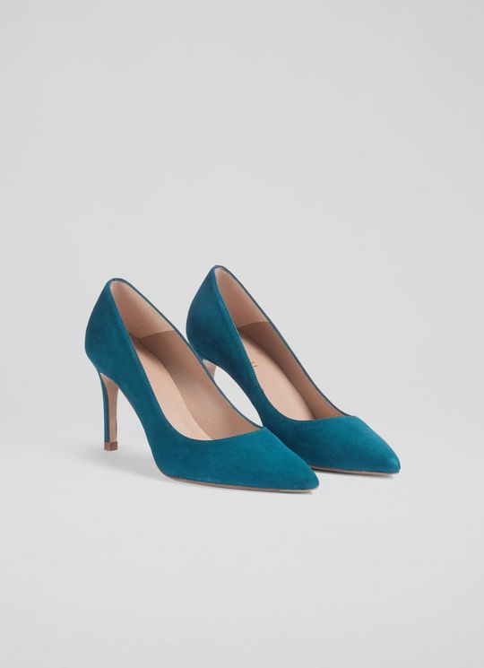 Classic Floret Dark Teal Signature Closed Court