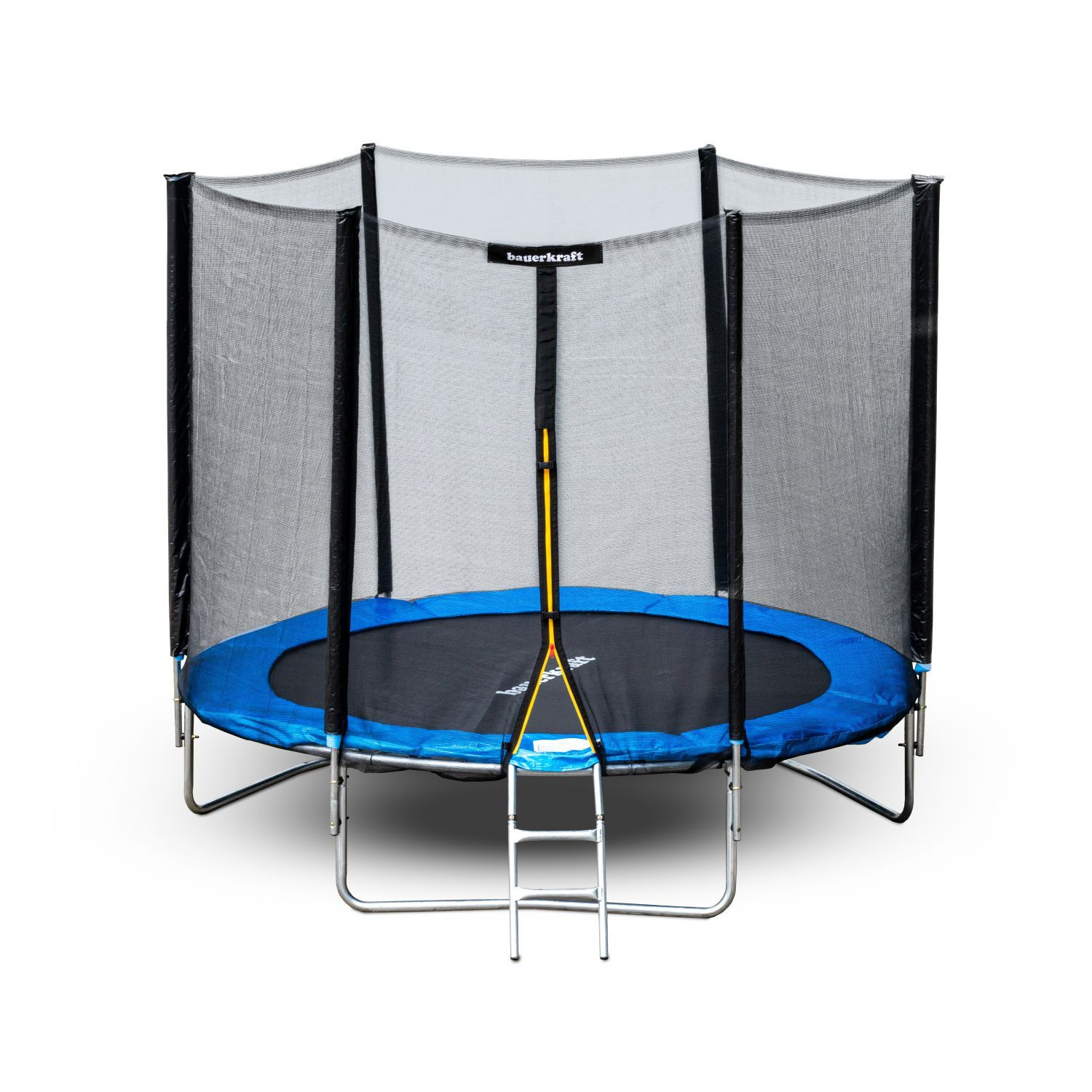 Trampolina ogrodowa bauerkraft z siatką o średnicy 8FT 244-252 cm