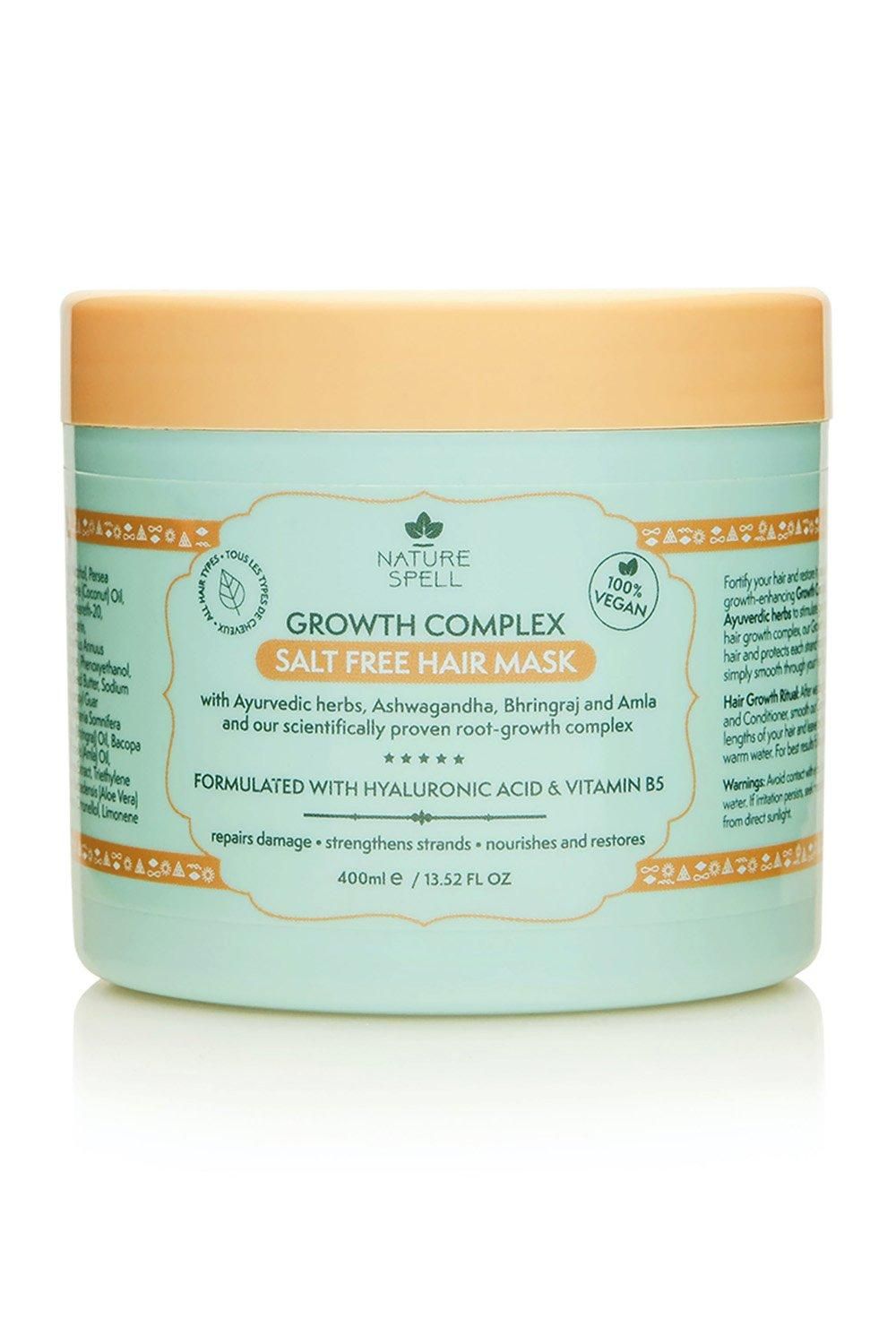 Nature Spell Growth Complex Salt Free Hair Mask 400ml