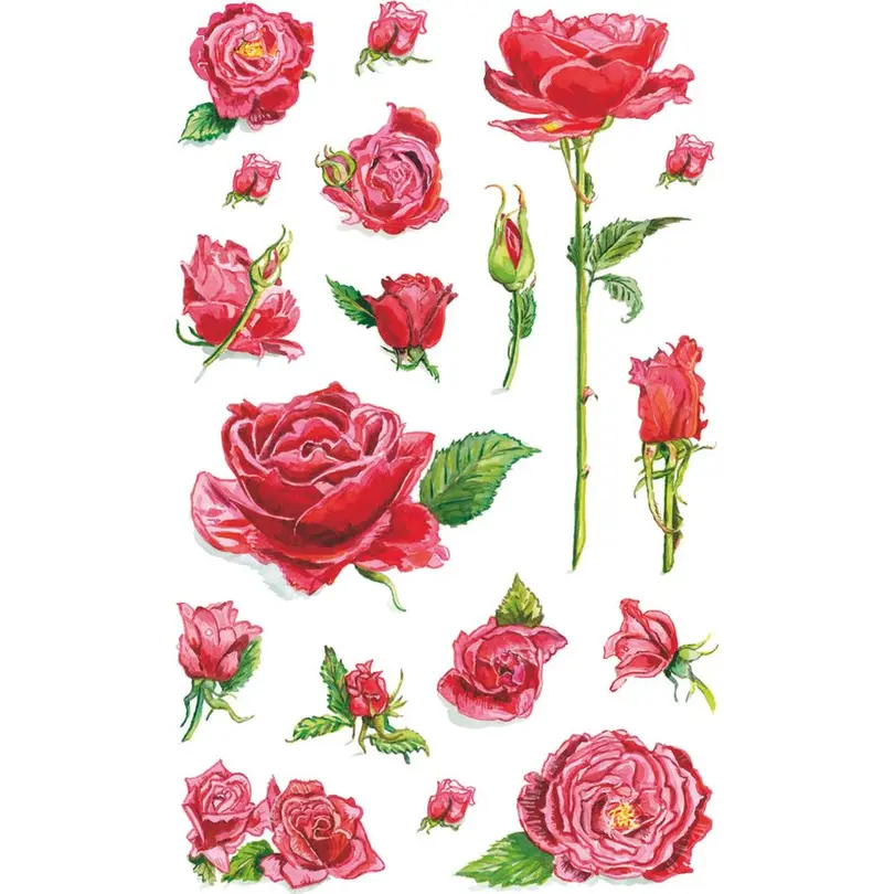 Sticker 3er-Set Creative Flower