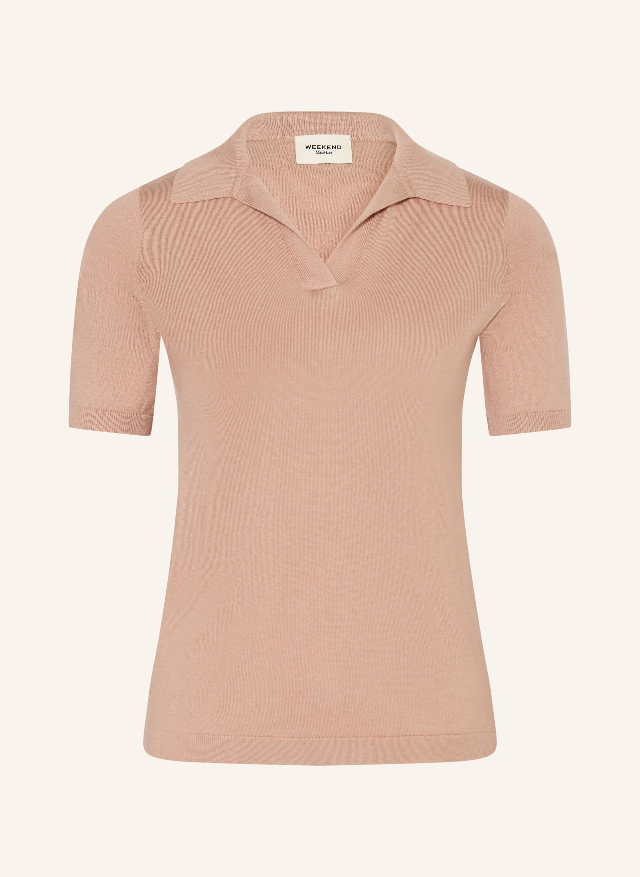 WEEKEND Max Mara Strick-Poloshirt RONCOLO mit Seide