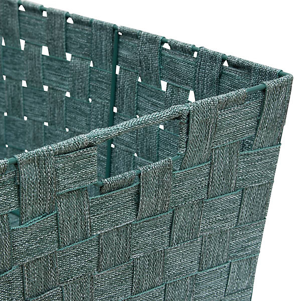 Panier Lise biseauté L38cm vert - Vert- 5five