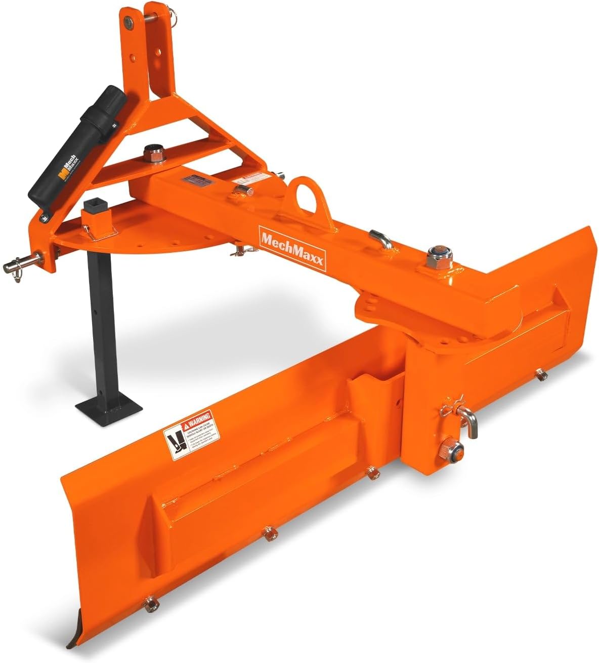 60 6-Way Adjustable Tractor Rear Blade 3-Point Hitch Attachment - 25.6 Offset & ±45° Angle  Cat.1  20-45HP  RB60S