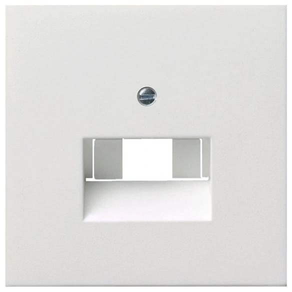UAE-Abdeckung, LxBxH: 7x7x2 cm, reinweiß