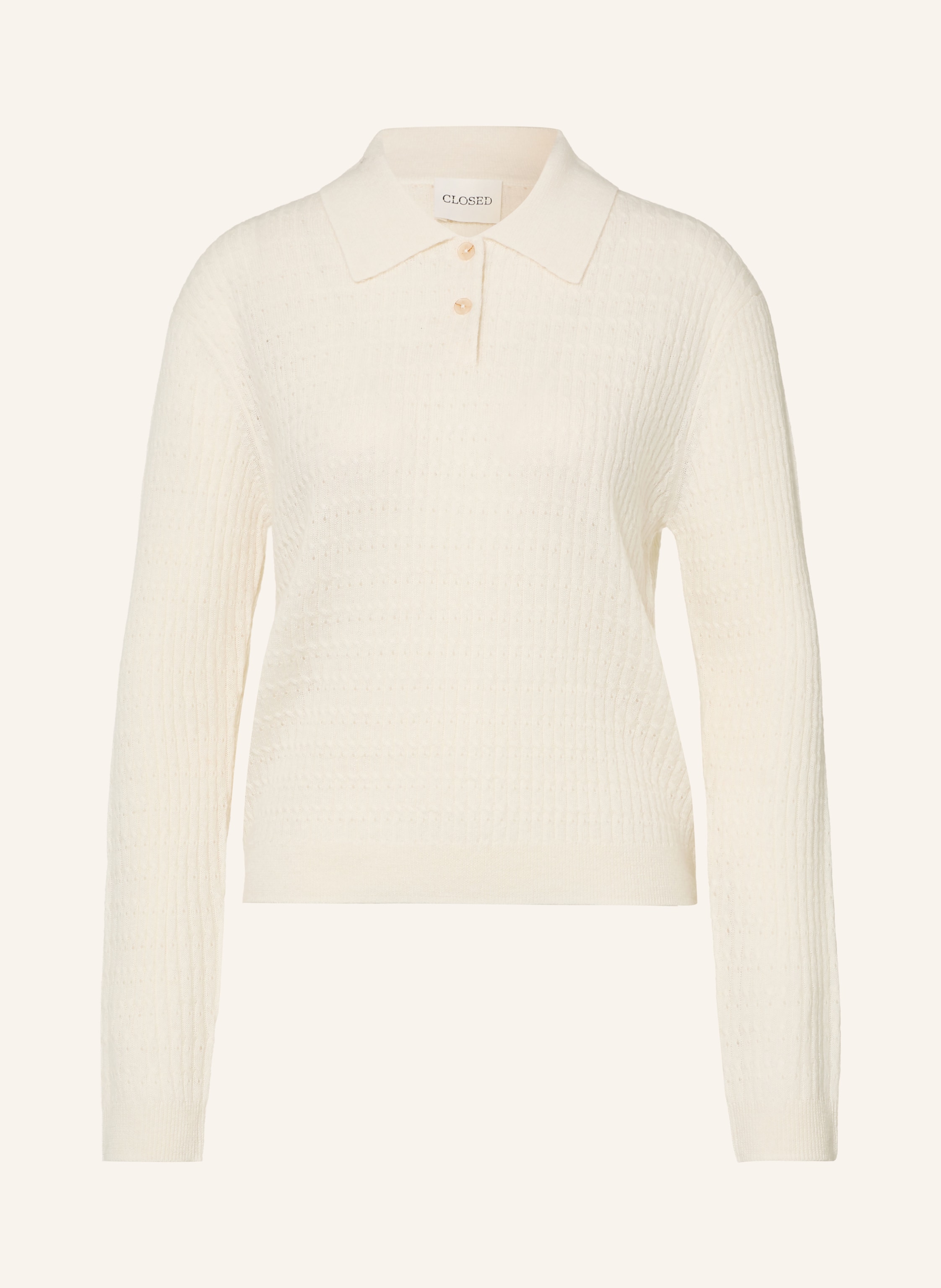 CLOSED Strick-Poloshirt