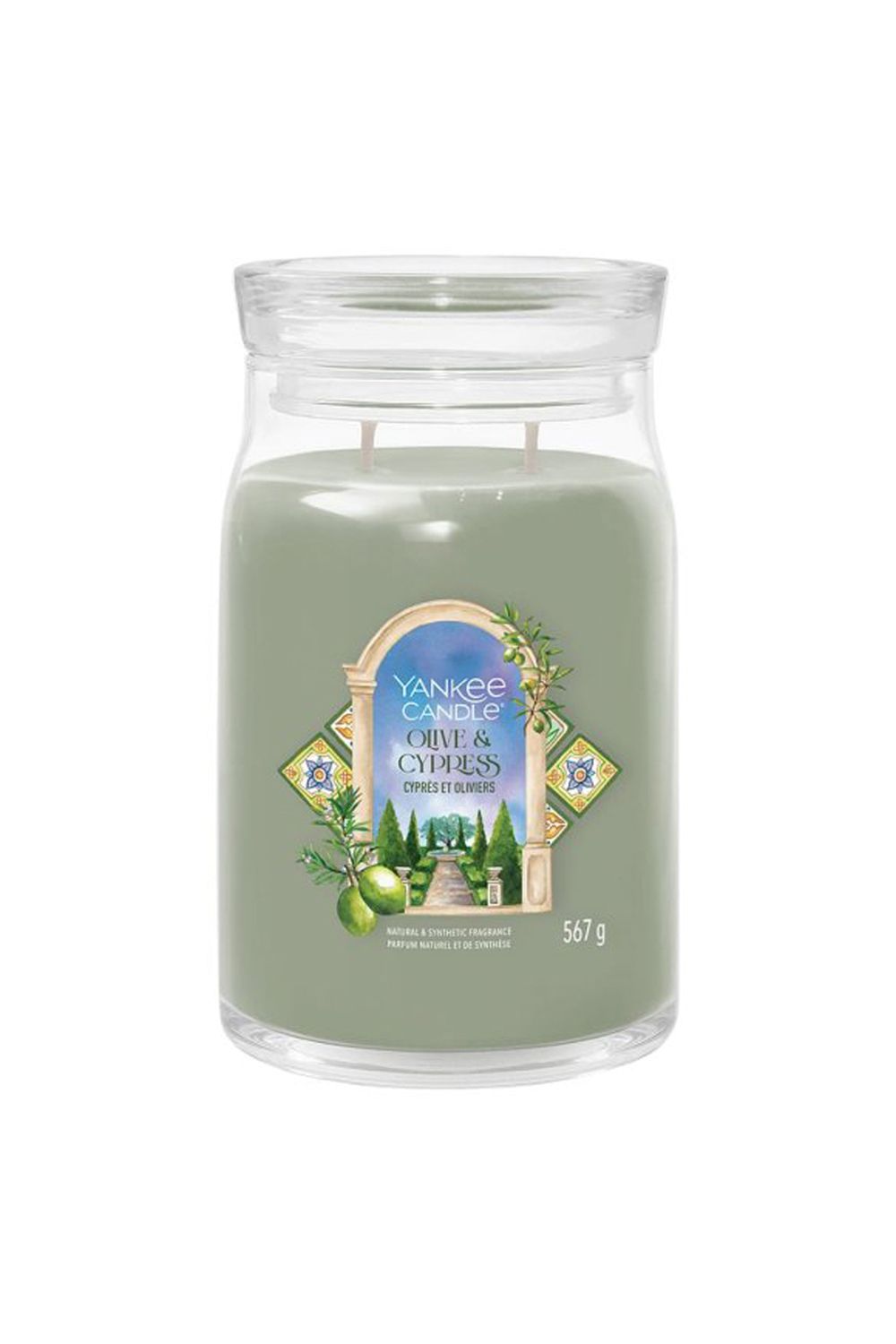 Yankee Candle Signature Large Jar Olive & Cypress