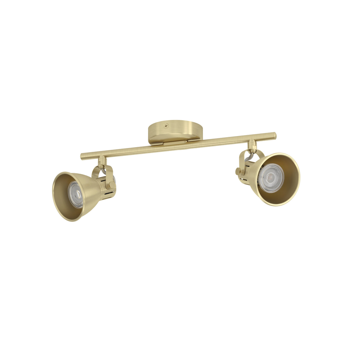 EGLO spot Seras - gu10 - 2 lichts - 37 cm - goud