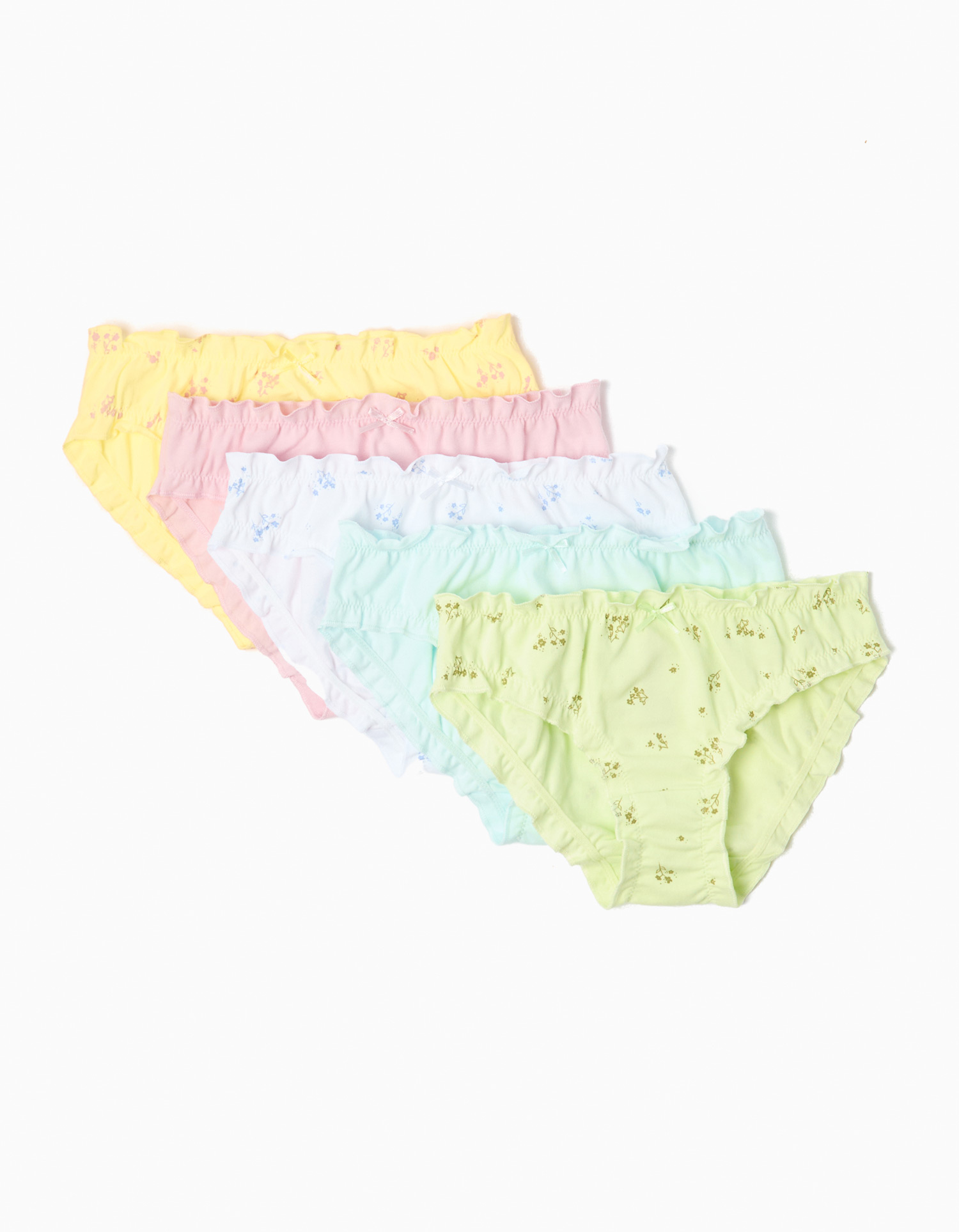 Pack 5 Cuecas, Menina, Multicor