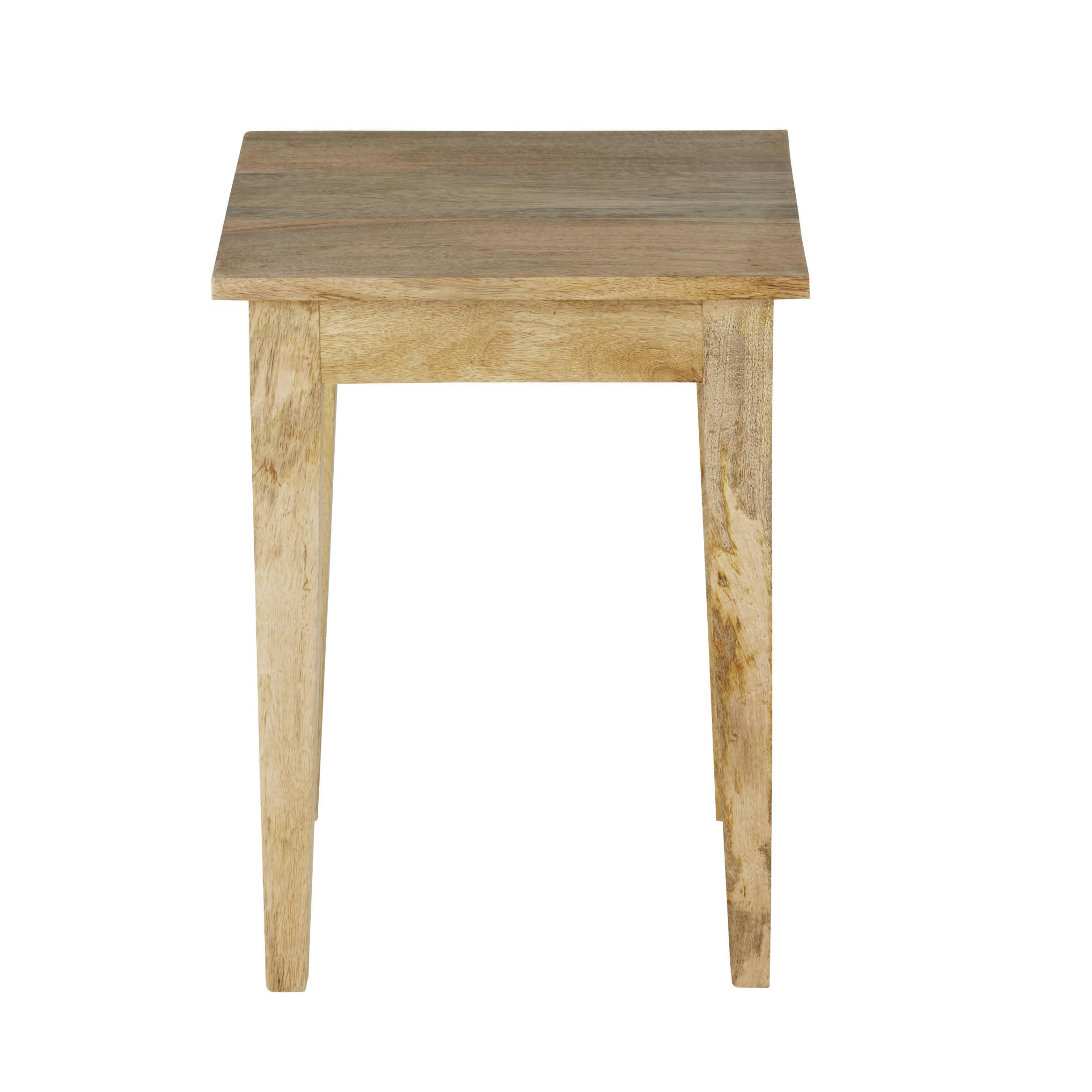 - Tabouret en bois de manguier