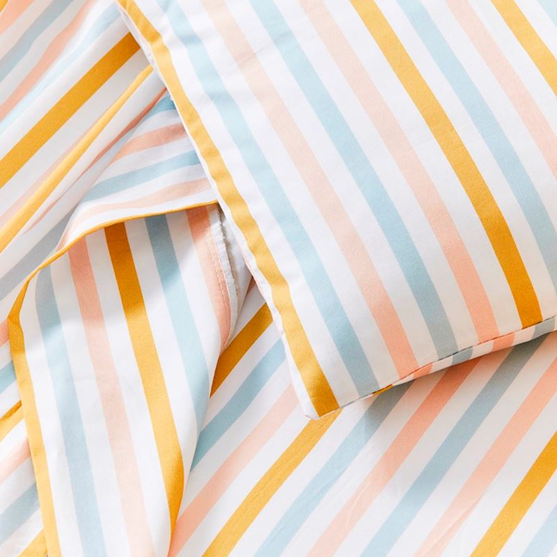 Billie Gelati Stripe Cot Sheet Set