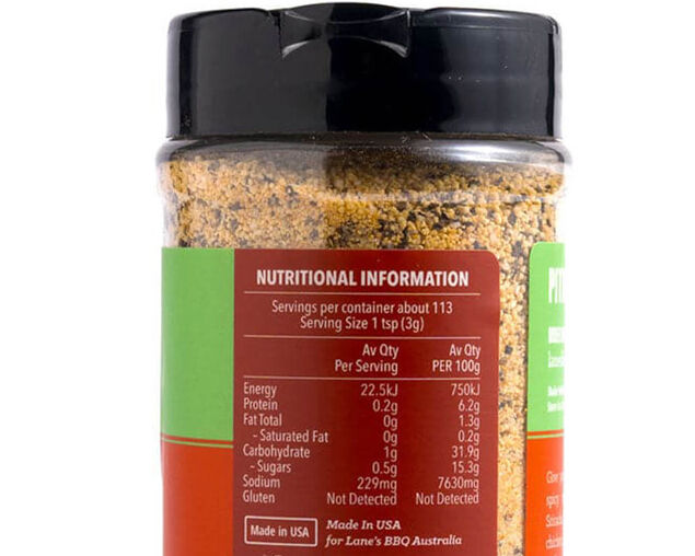 Lanes BBQ - Honey Sriracha BBQ Rub