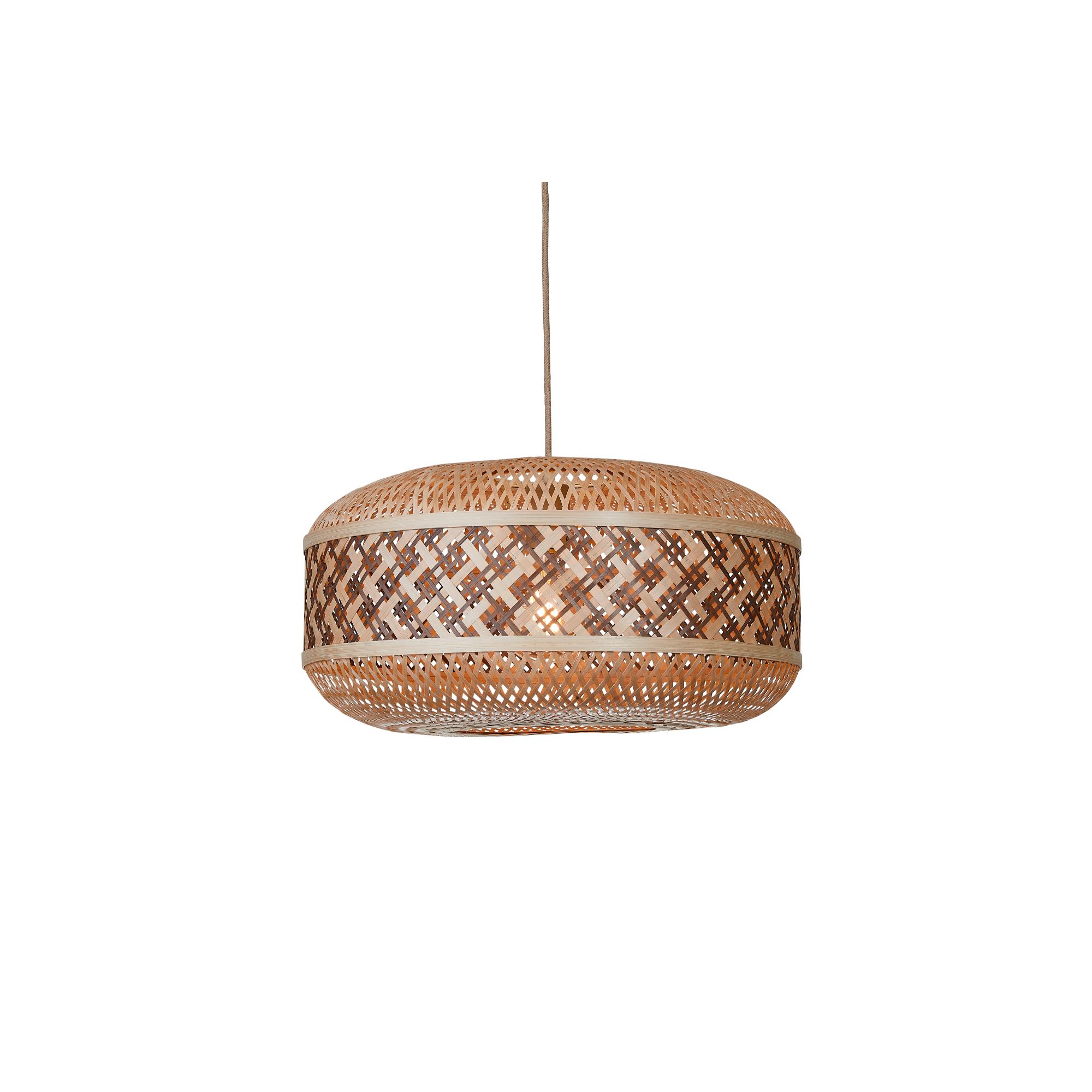 GOOD&MOJO hanglamp LANGKAWI - bruin - Ø50cm