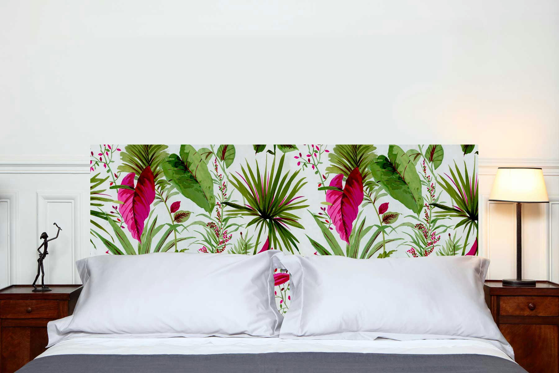 SOUS LES TROPIQUES - Tête de lit sans support en bois 180*70 cm