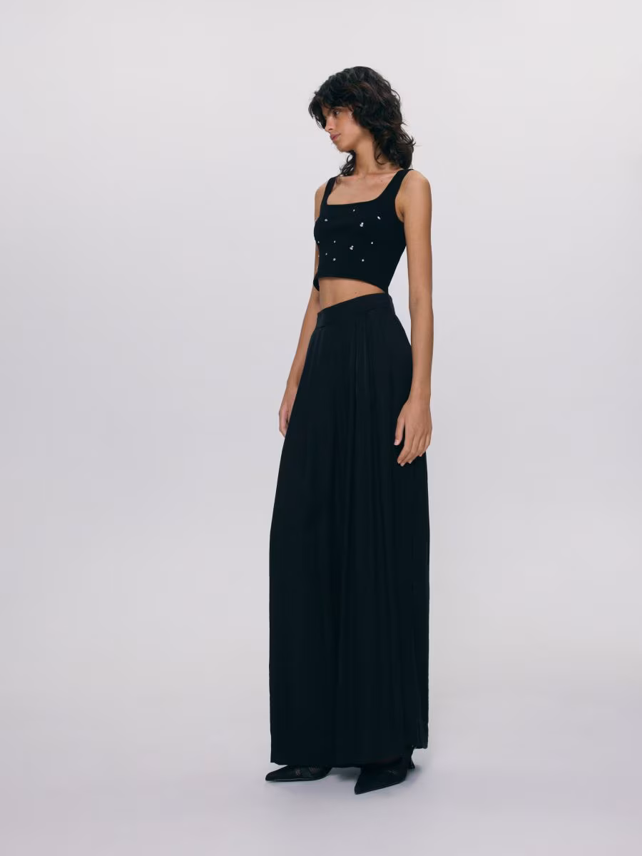 Wide Leg Trousers