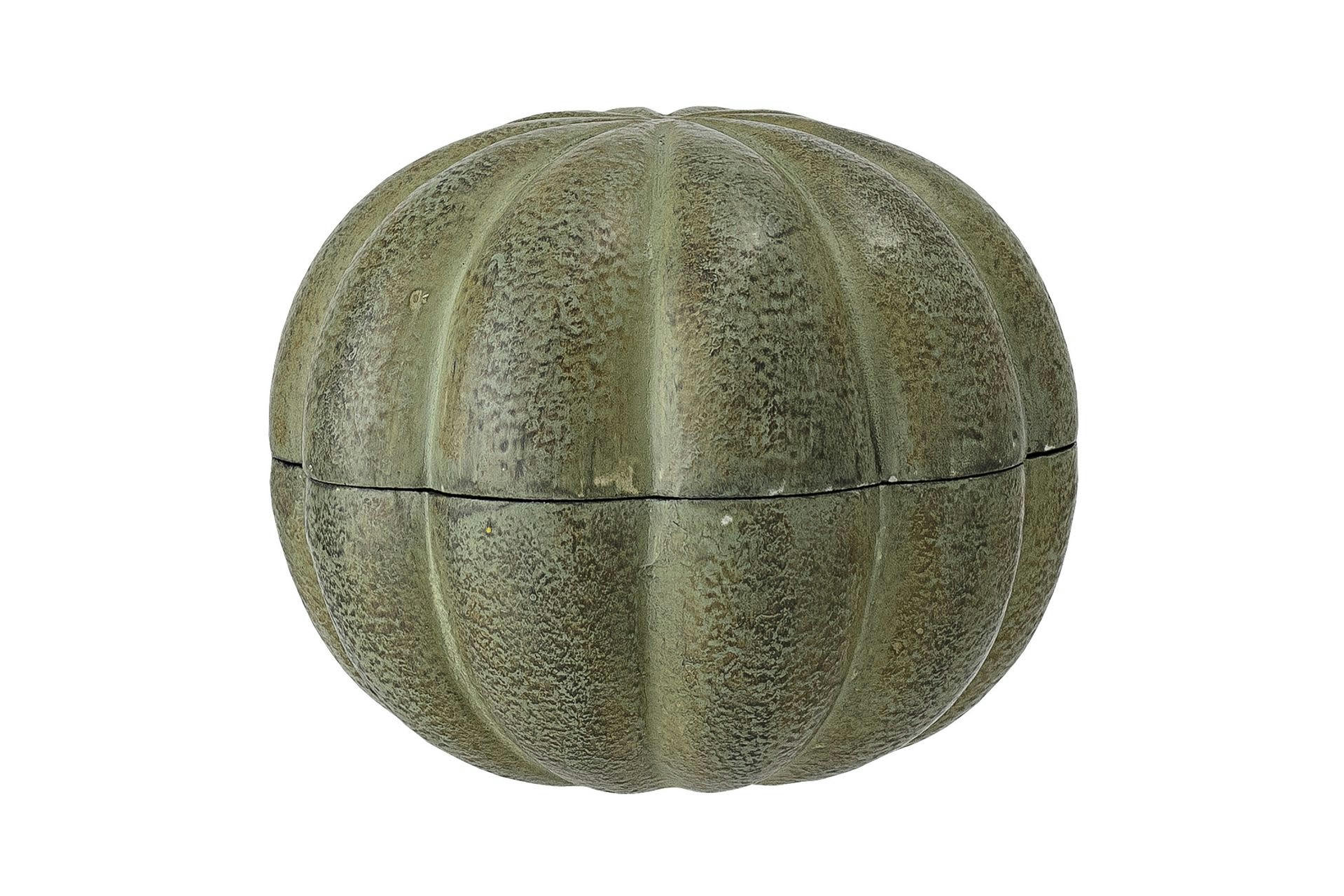 LUCEY - Bocal avec couvercle en métal vert