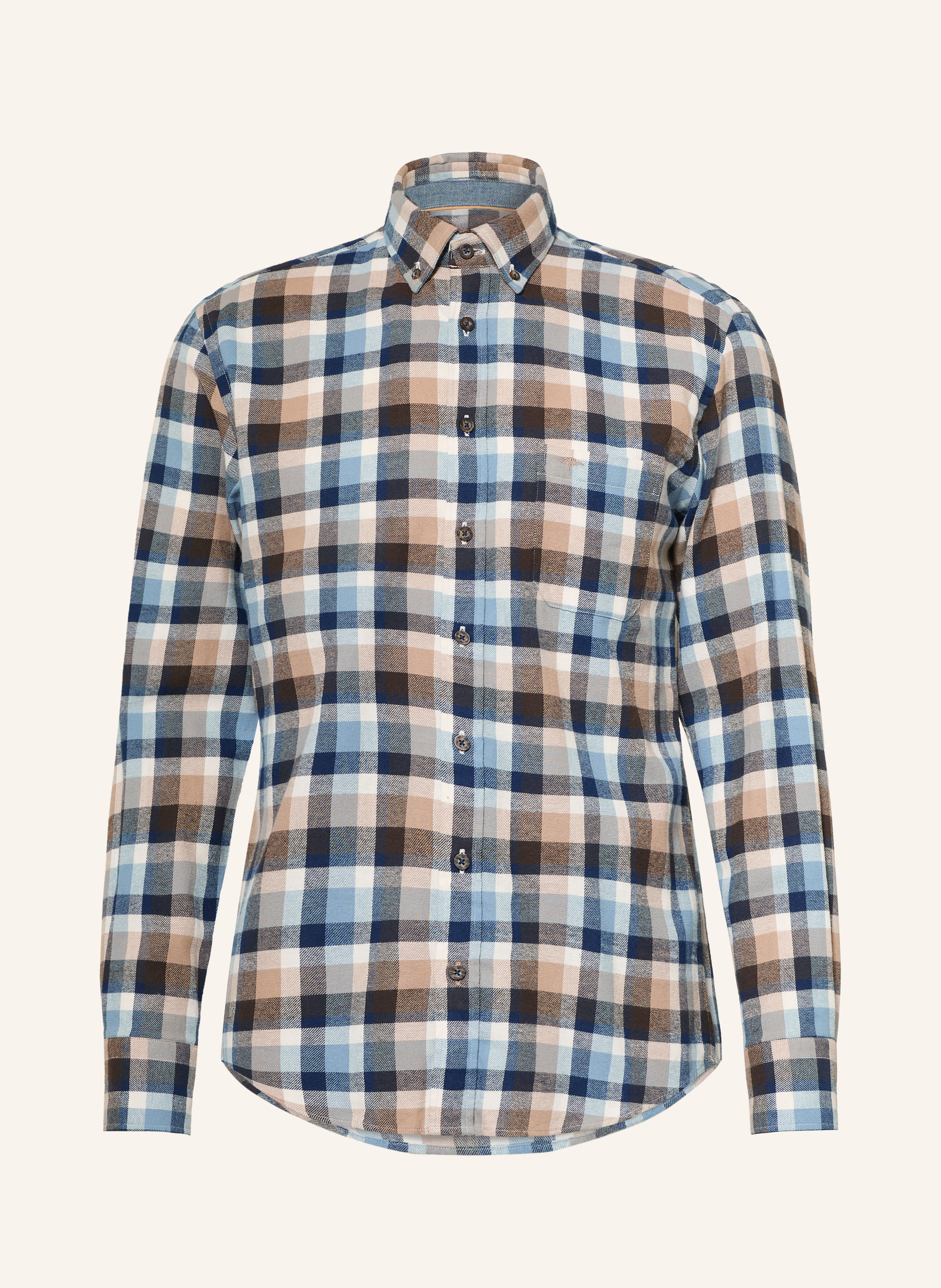 FYNCH-HATTON Flanellhemd Regular Fit