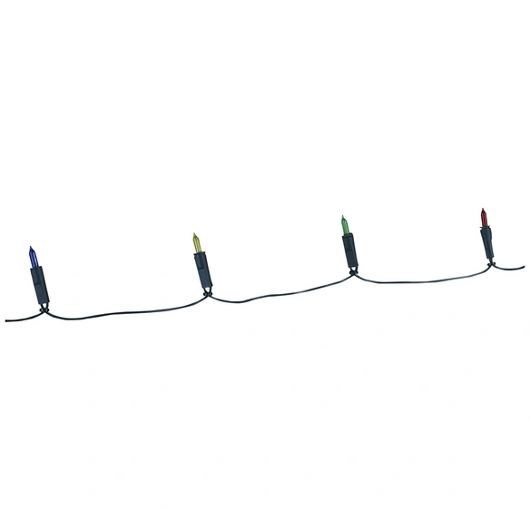 Lichterkette, 4,35 m mit 20 LED, RGB (mehrfarbig)