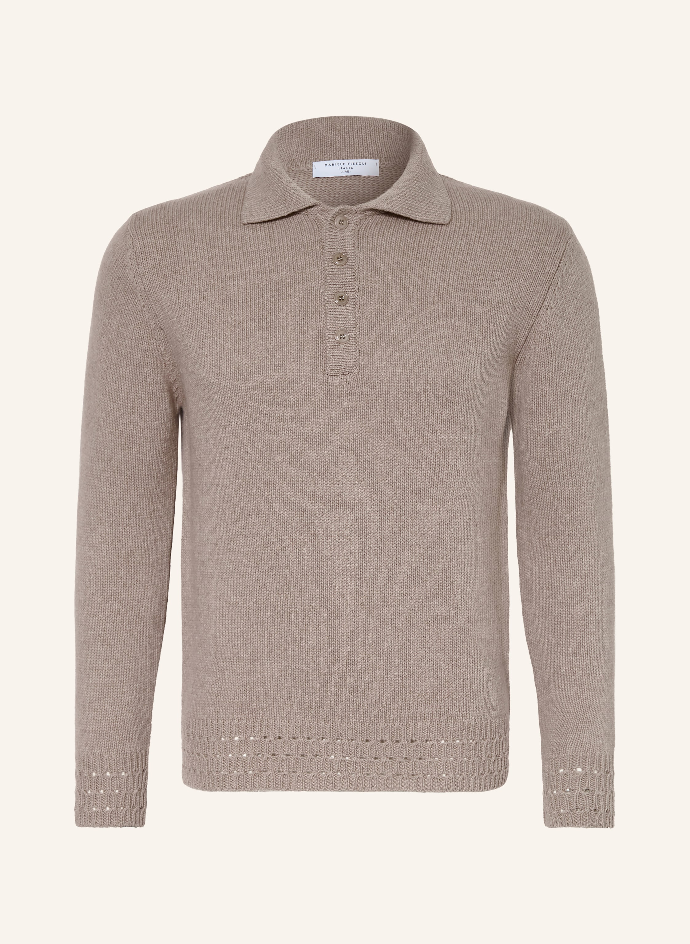 DANIELE FIESOLI Strick-Poloshirt