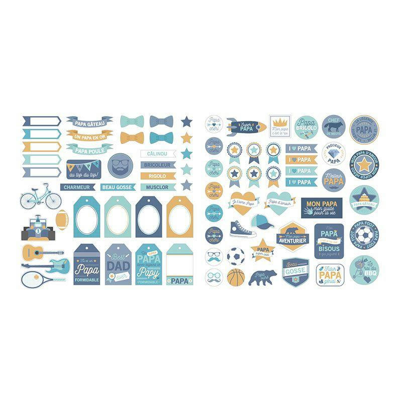 PAPA - Formes découpées en papier papa