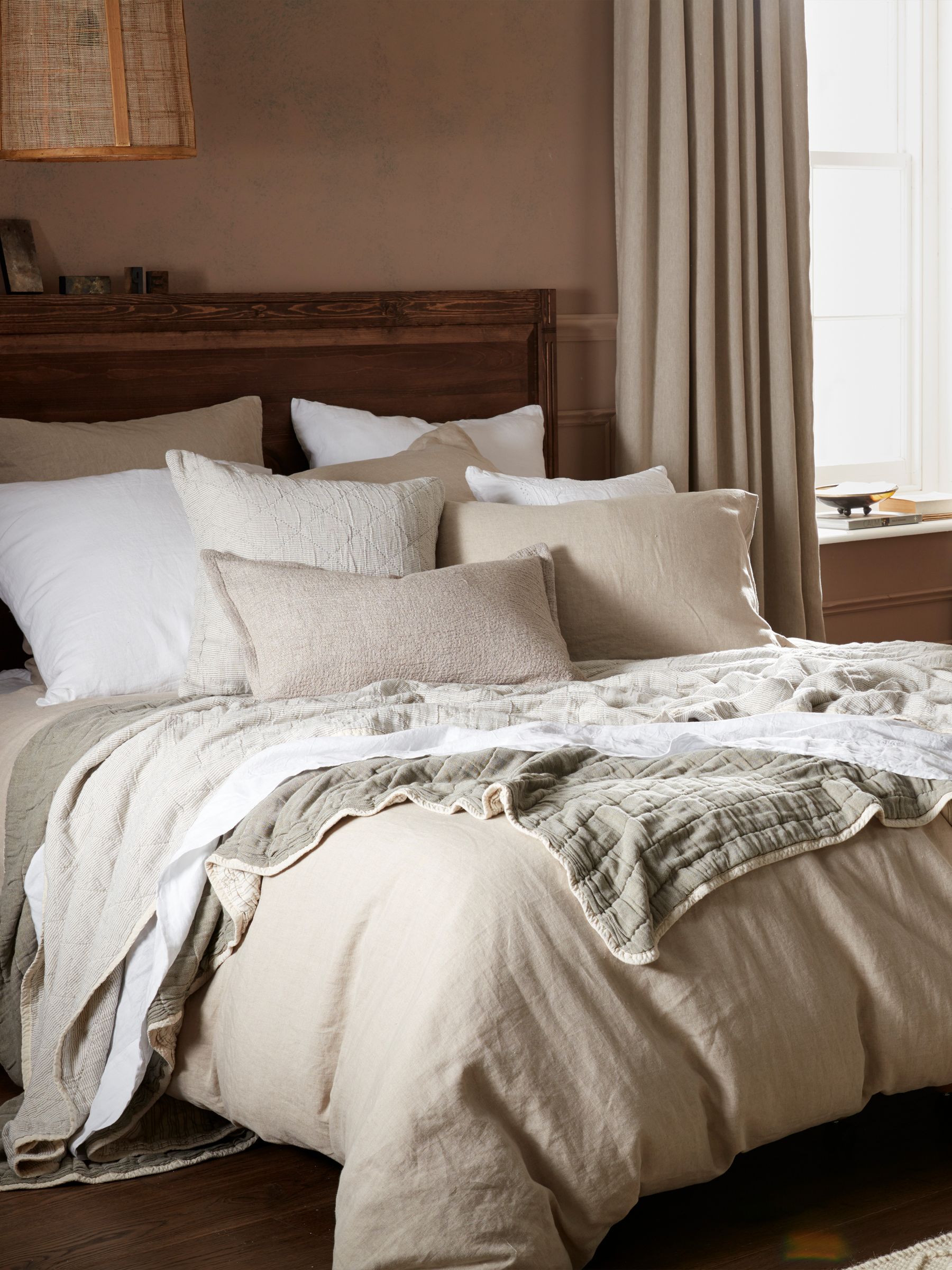 Secret Linen Store Natural 100% Linen Pillowcase