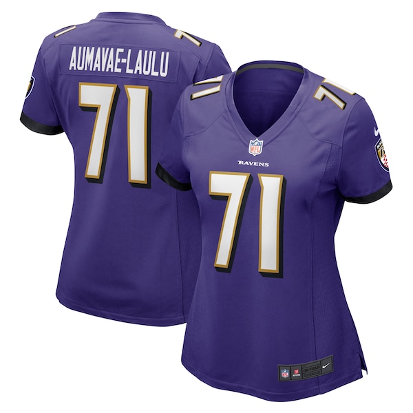 Malaesala Aumavae-Laulu Baltimore Ravens Nike Women's  Game Jersey -  Purple