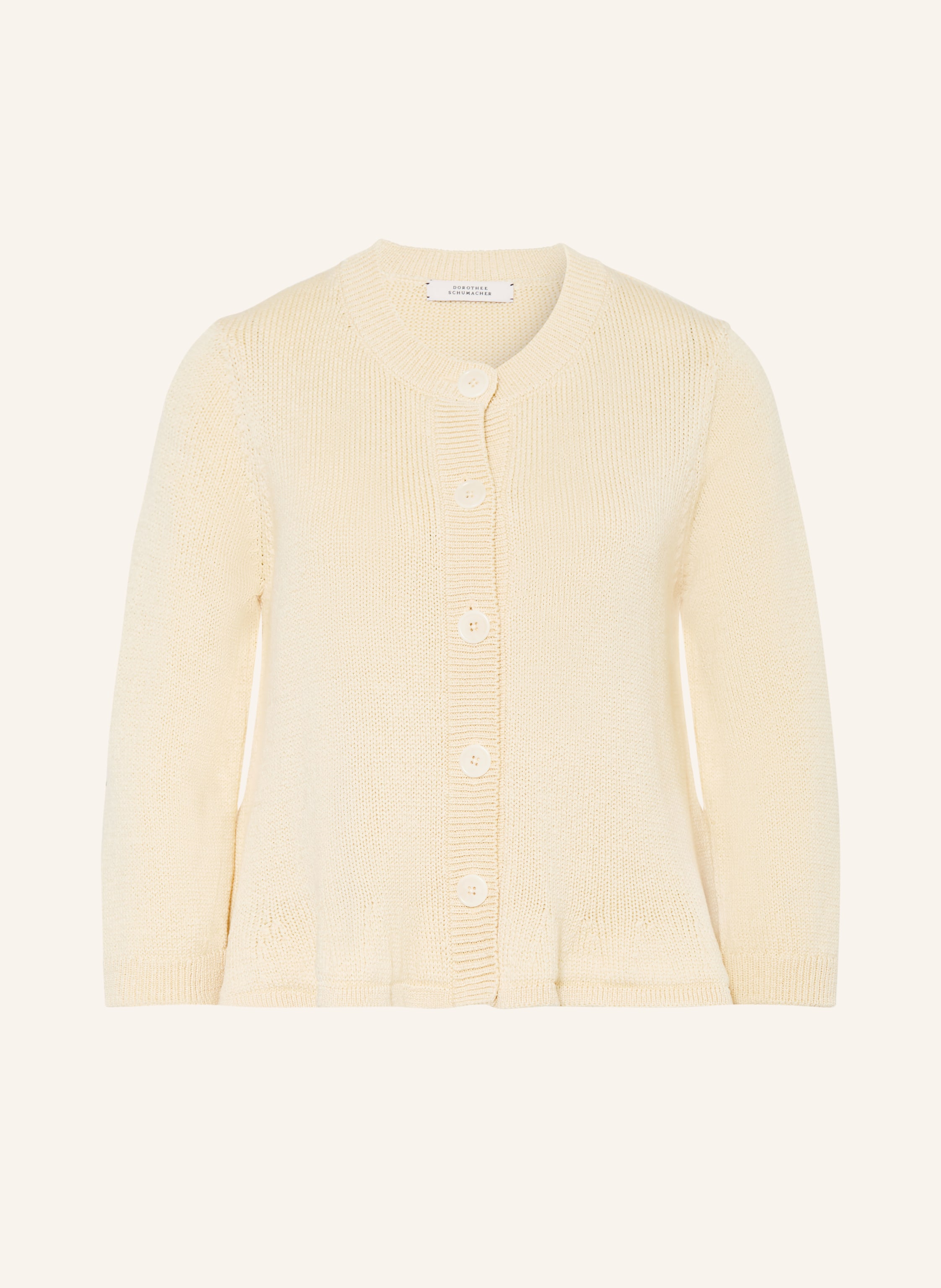 DOROTHEE SCHUMACHER Strickjacke COTTON CANDY mit 3/4-Arm