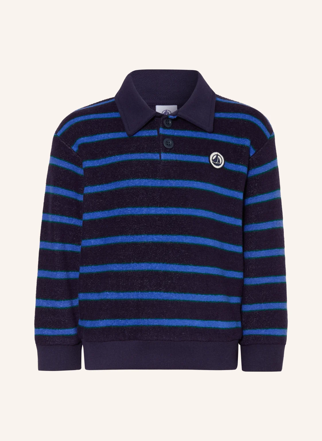 PETIT BATEAU Frottee-Poloshirt