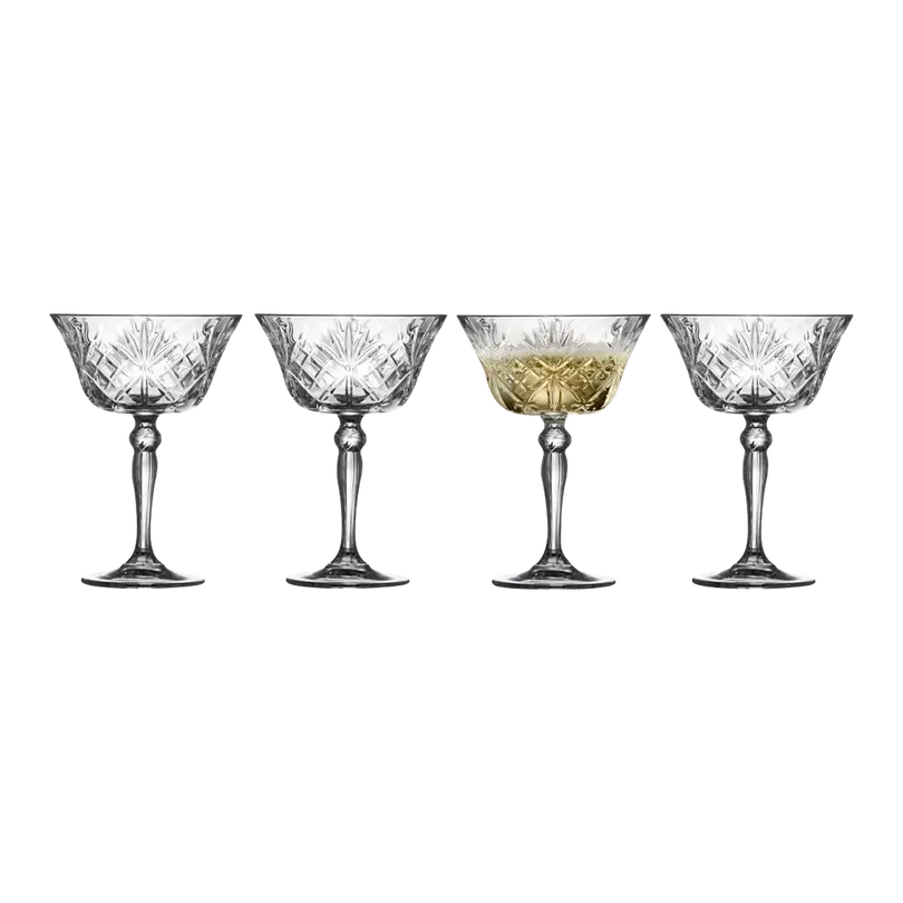 Champagnerglas 4er-Set Melodia