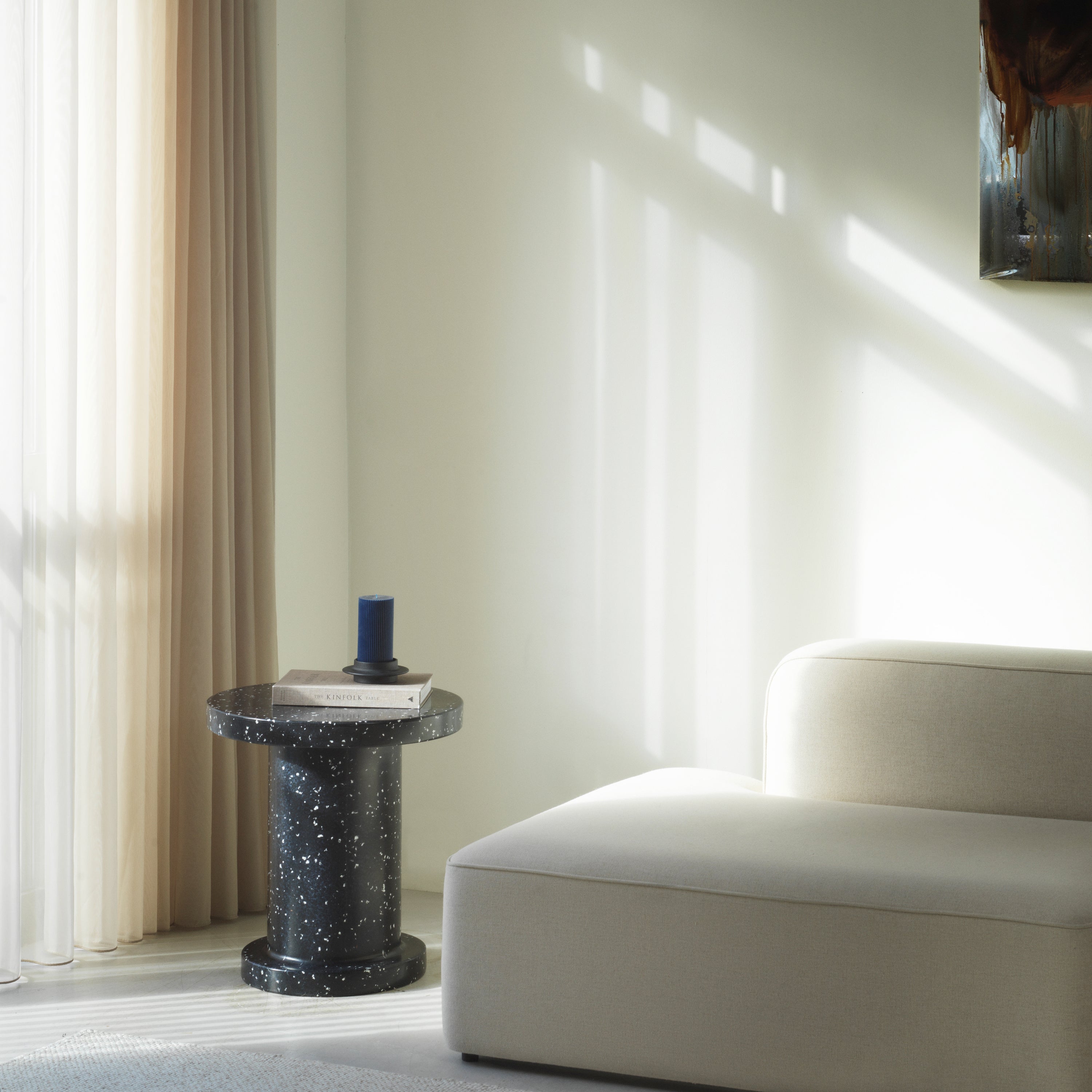 Normann Copenhagen Bit Bijzettafel Ø 50 cm - Zwart