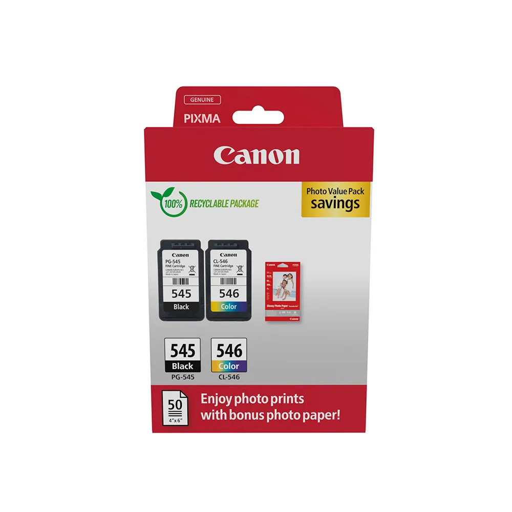 Canon PG-545/CL-546   Paper ink cartridge