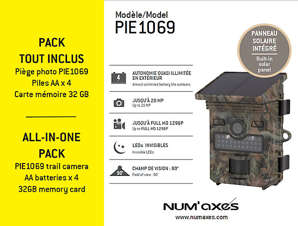 PACK TOUT INCLUS PIE1069 NUM'AXES