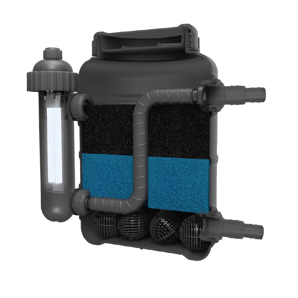 Pond Boss Pressurized Pond Filter with UV Clarifier