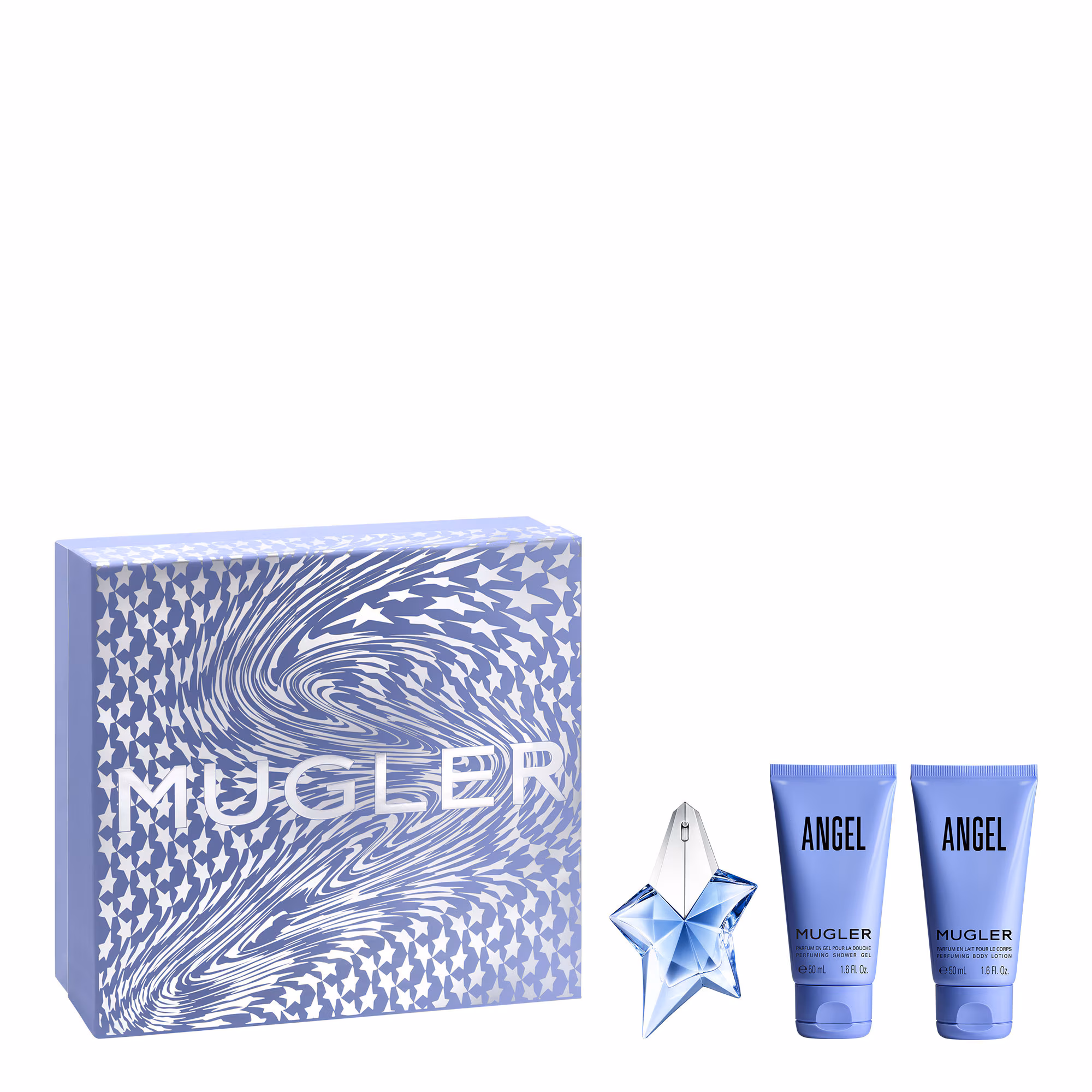 ANGELCoffret - eau de parfum + lait corps + gel douche