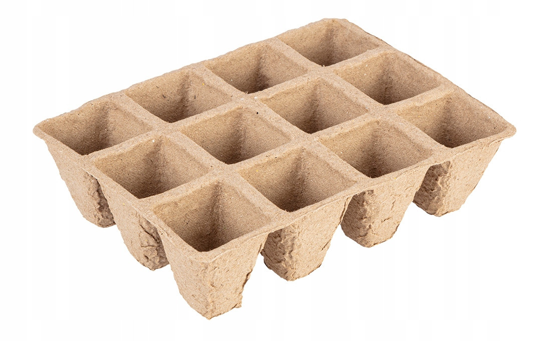 Doniczki do rozsady (3x4 otwory) 16x12x4.5cm5 sztuk VERTO