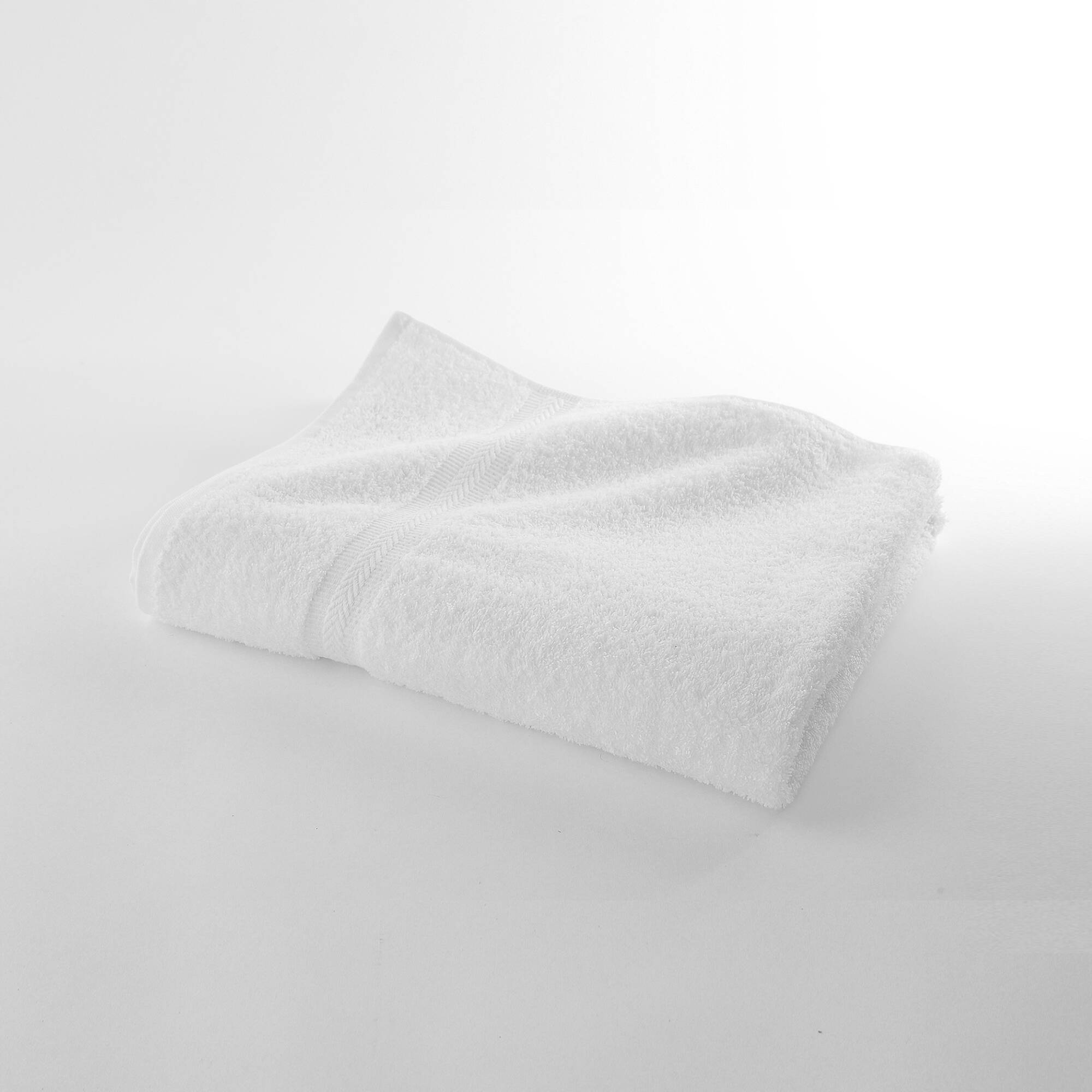 Collection serviettes de bain unies 420 g/m2 confort moelleux