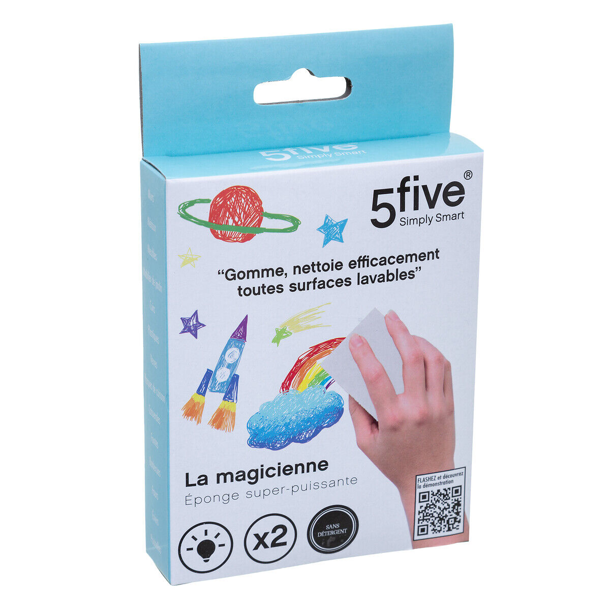 Conjunto 2 esponjas mágicas