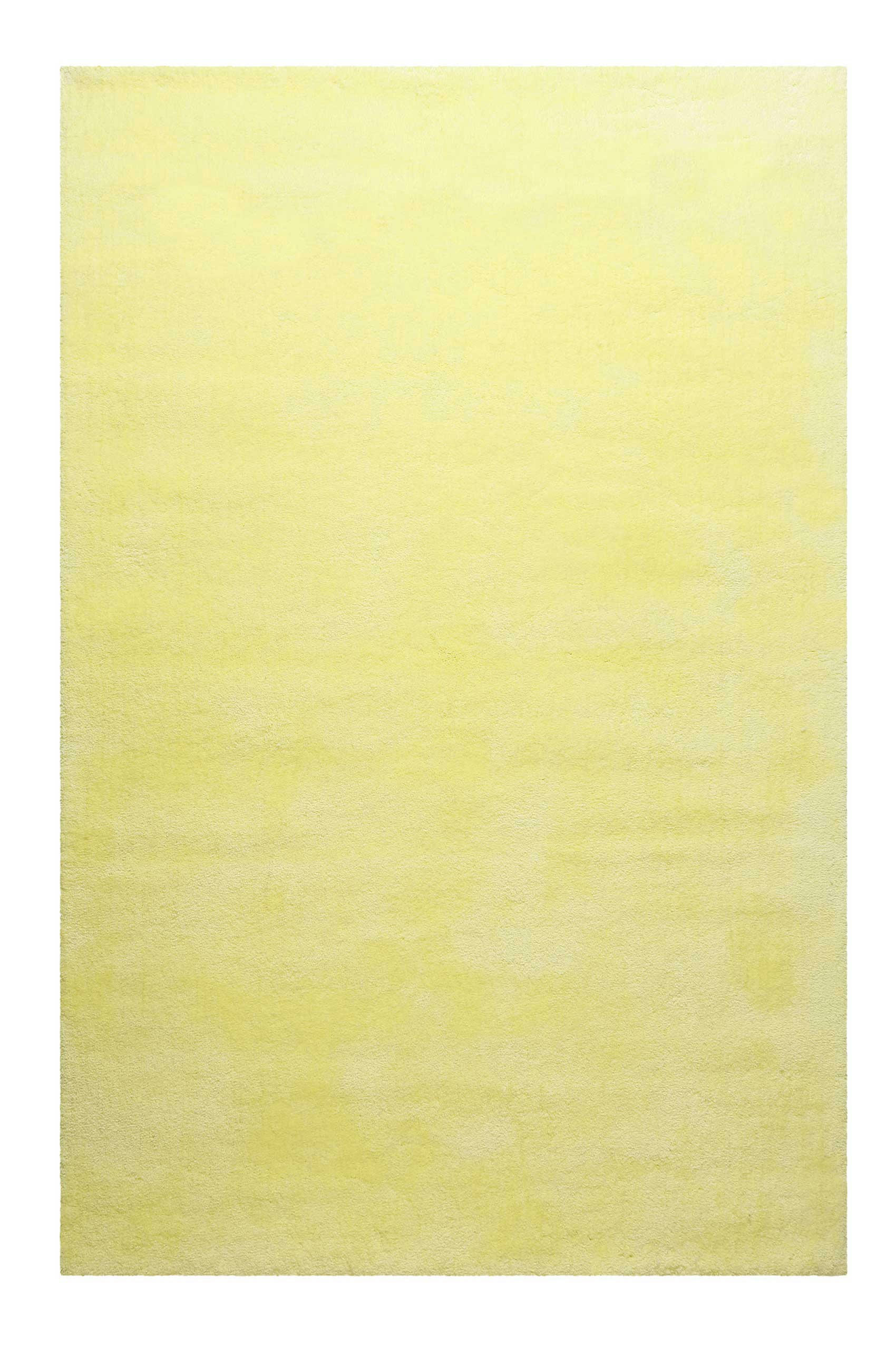 PISA - Tapis en microfibre dense jaune 70x140 cm