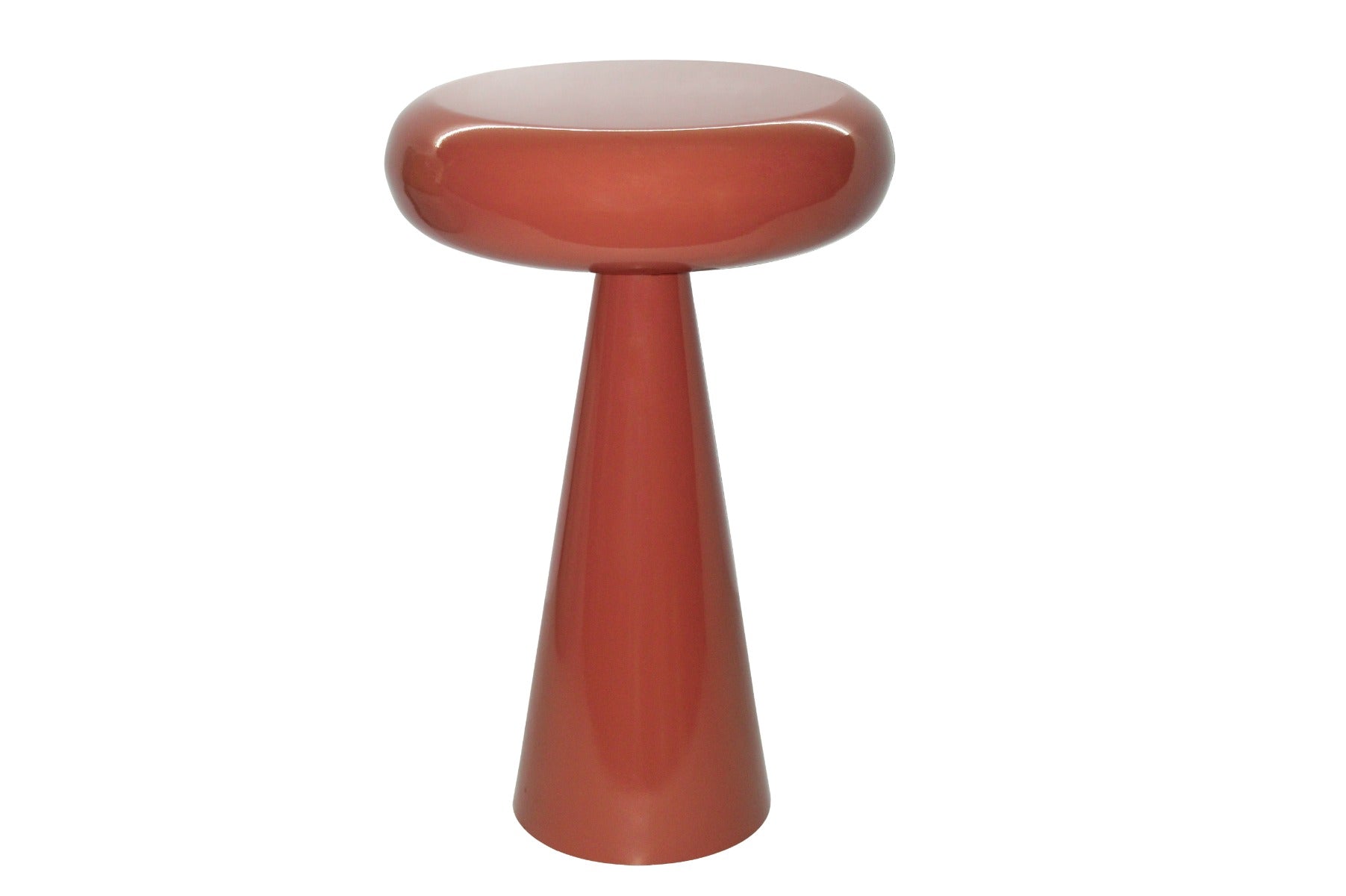 Brix bijzettafel Sam - oranje - 36x36x57