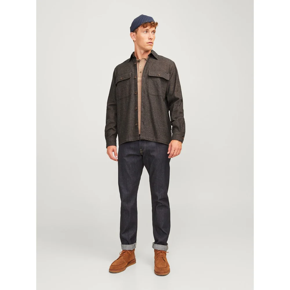 Jack & Jones Raymond Melange Long Sleeve Shirt