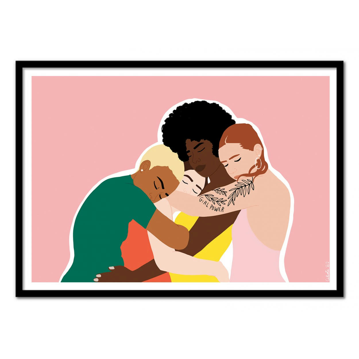 CÉLESTE WALLAERT - SISTERHOOD - Affiche d