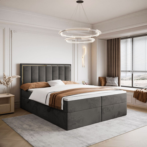 Łoże AURELIA 140x200 Royal Velvet 185