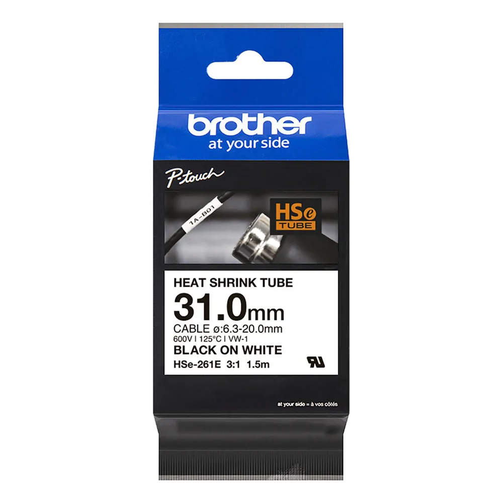 Brother HSe-261E Ribbon Printing Labels