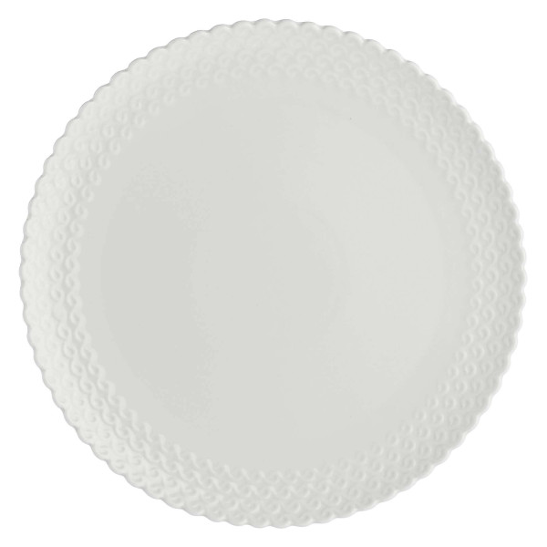 Zestaw 6 talerzy obiadowych Momenti - Biały, 26 cm