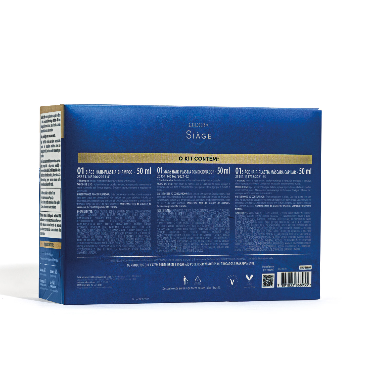 Kit Siàge Mini Hair Plastia