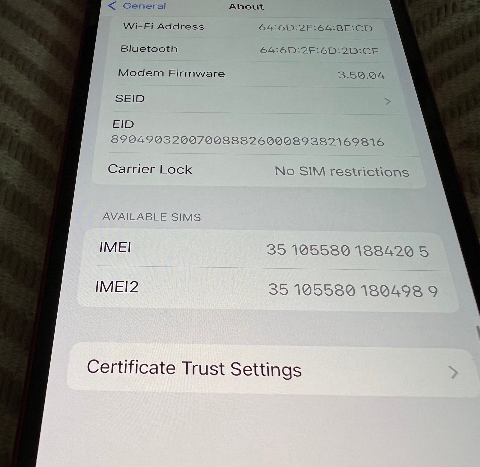 Apple iPhone 13 128 GB in (Product) RED Unlocked