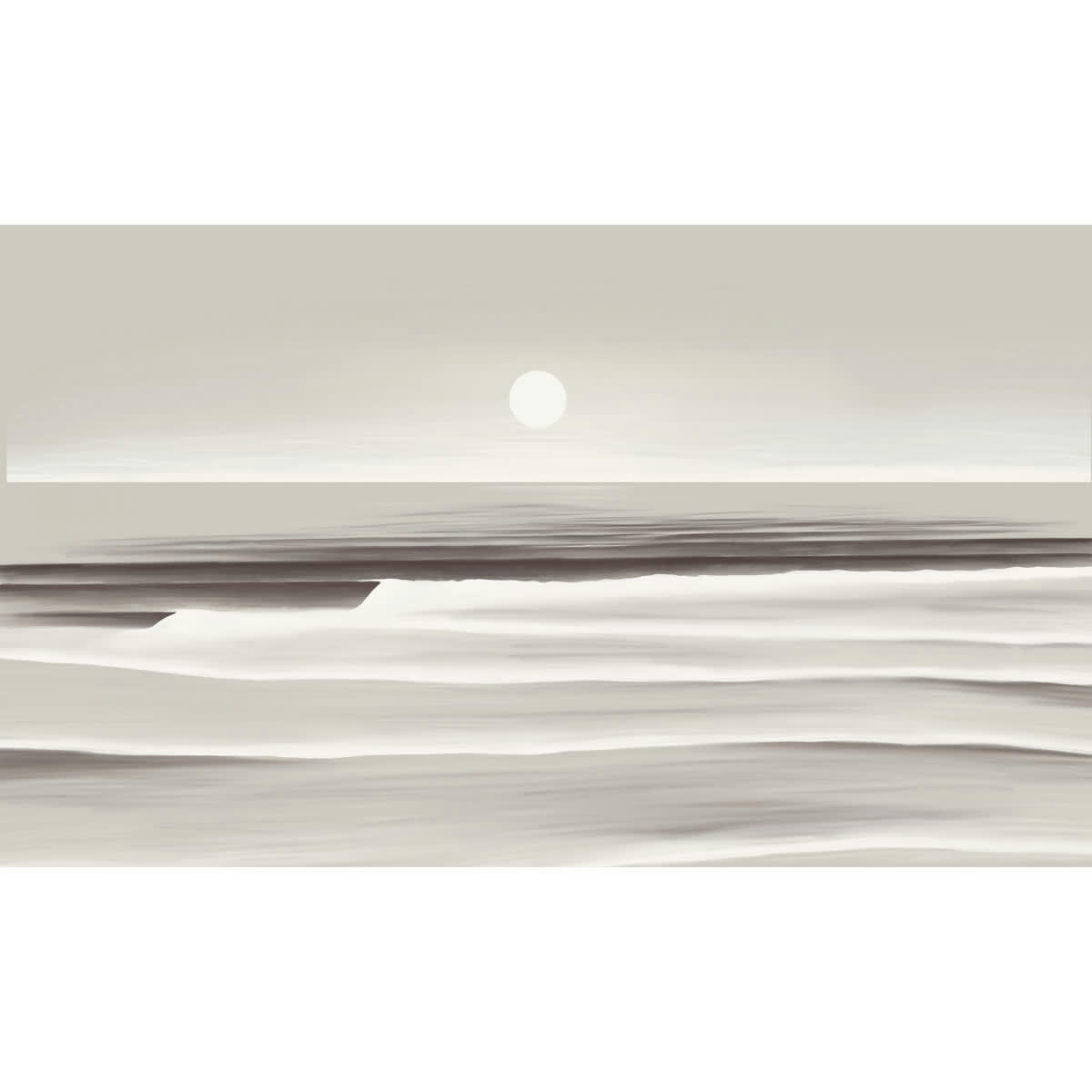 - Papier peint panoramique sunset 170 x 250 cm