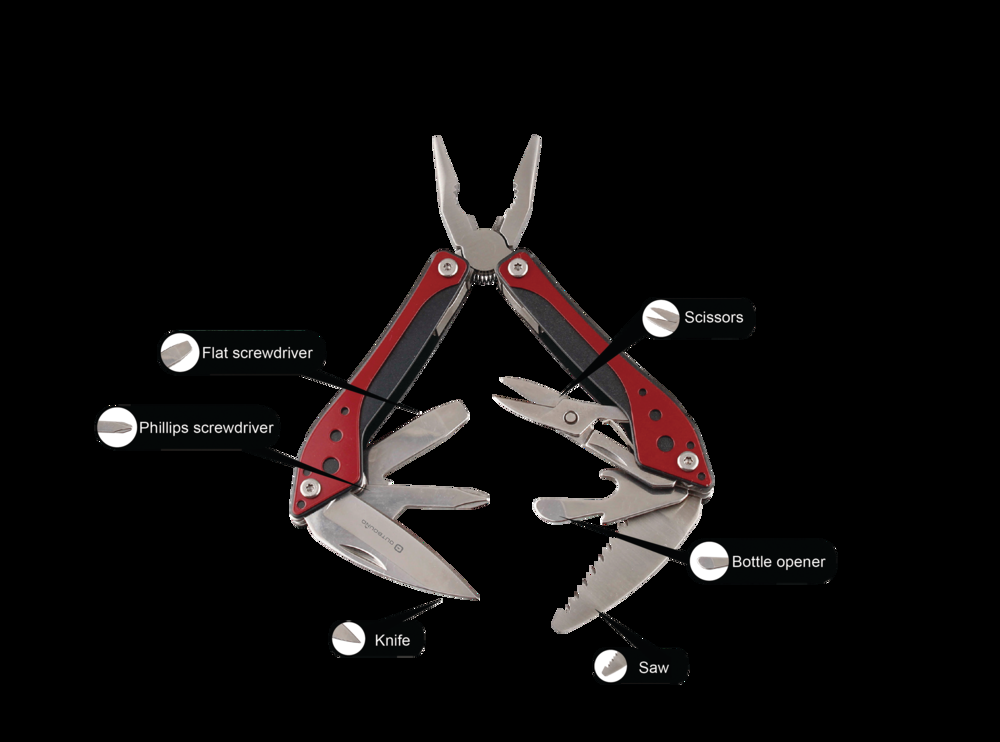 Outbound Mini Pocket Multi-Tool, 4.5-in