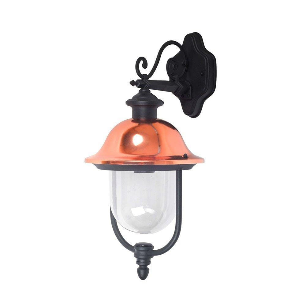 Kinkiet zewnętrznyczarny miedziany 852 1xE27x60W IP44 V-TAC