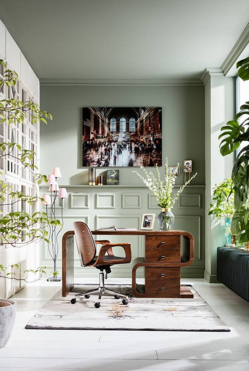 Kare Design Soft Snake Bureau - B150 X D70 X H76 Cm - Walnoot