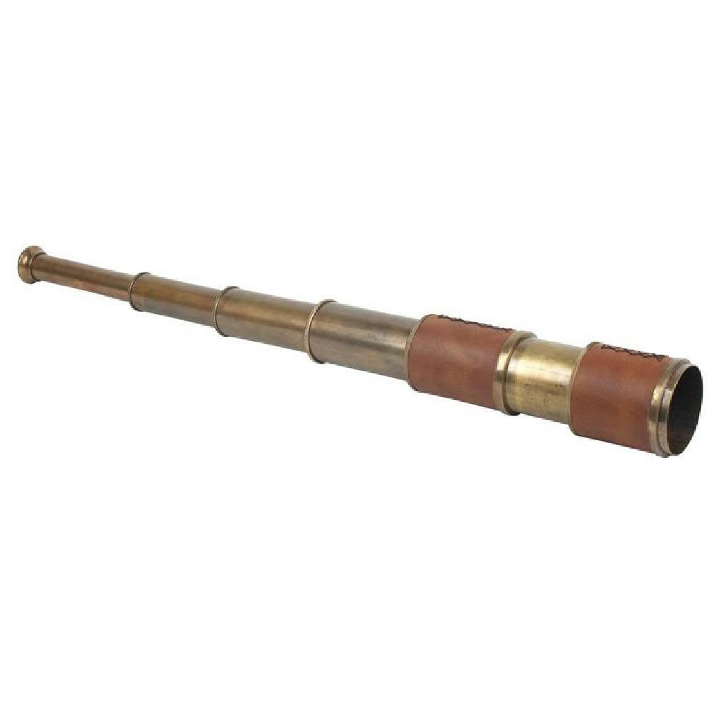 LAITON - Télescope décoratif en laiton